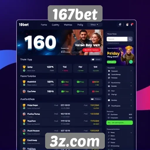 Interface e usabilidade do 167bet em revisão